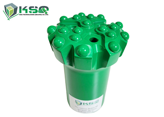 As ferramentas industriais da mineração subterrânea de aço de liga T51 102mm rosquearam bocados de botão