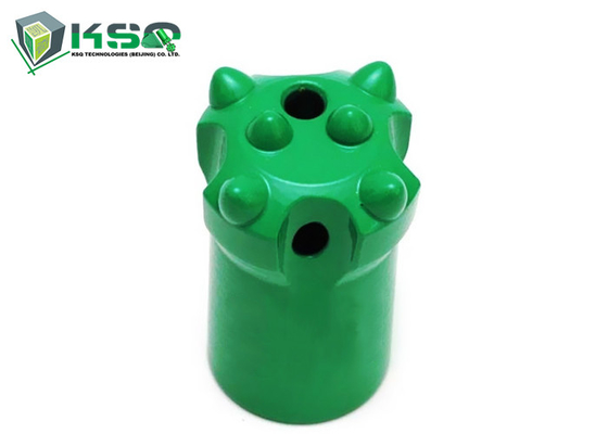 MIROC que fura o bocado de botão verde 7D-34mm do atarraxamento com matérias primas de alta qualidade para o hard rock