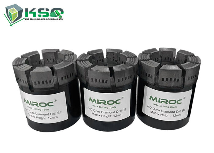 Nq Hq Pq Core Drill Bit/Mining Diamond Rock Drill Bit para perfuração de núcleo