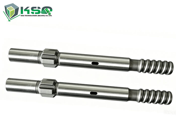 445mm COP 131 T38 Adaptador Drifting Shank Aço ligado de alta resistência para perfuração hidráulica de rocha