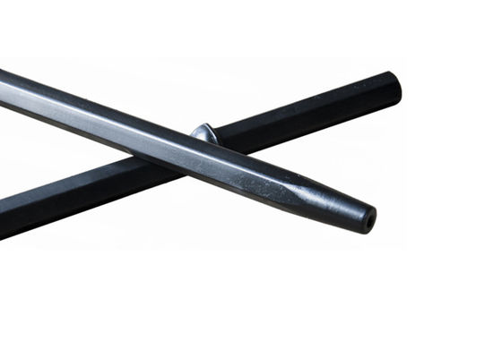 600mm To 8000mm H22 H25 Tapered Drill Rod For Small Hole Rock Drilling