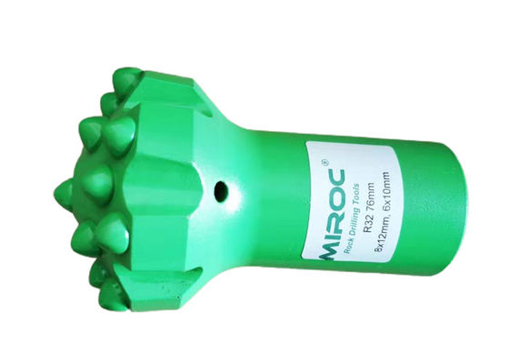 R32 76mm For Drilling Thread Reaming Button Bits
