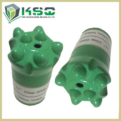 Bocado de botão longo 34mm do atarraxamento da saia do martelo de Jack do carboneto 7 botões ISO9001 aprovados