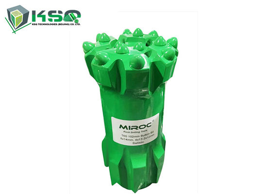 T60 102mm Diâmetro Aço Carboneto Material Retrac Corpo Rocha Botão Broca Broca