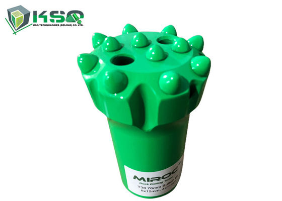 O carboneto de tungstênio da qualidade T45 89mm da altura rosqueou bocados de botão