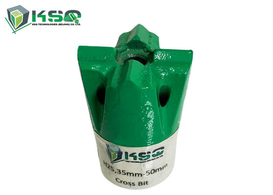 Broca botão H25 diâmetro 35mm-57mm para rosca de mineração