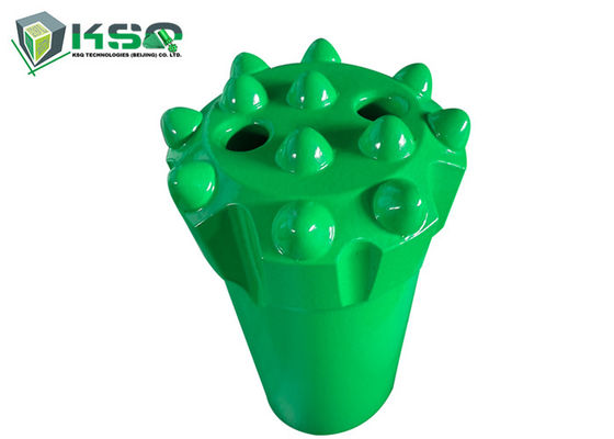 T38 64mm a 89mm Top Hammer Tungsténio Carbide Thread Botão de perfuração Bit