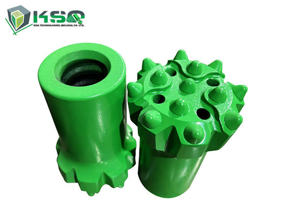 T38 64mm a 89mm Top Hammer Tungsténio Carbide Thread Botão de perfuração Bit