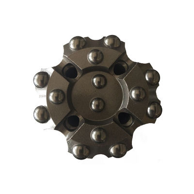 alta velocidade retrátil do bocado de broca da cara T45 côncava de 102mm, bocado de botão da linha para o hard rock