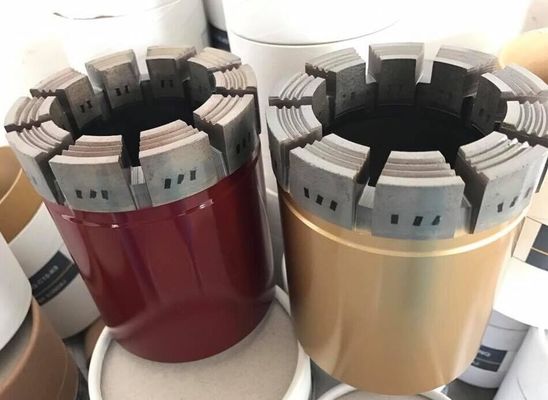 Exploração Geological bocado de núcleo impregnado do diamante para a linha série do fio da perfuração