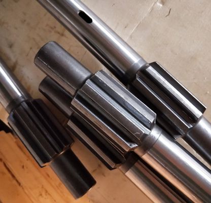 Cor personalizada adaptador da pata da broca do forjamento de T38 T45 Hd 609 para a mineração subterrânea