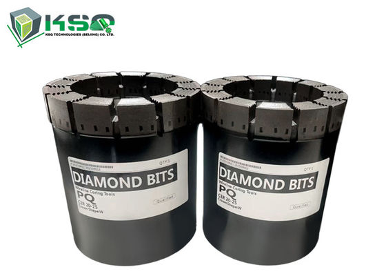 Bit de núcleo de diamante impregnado PQ adequado para perfuração