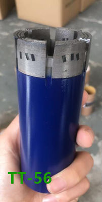 Forjamento do bocado de broca do diamante PDC do diâmetro 56mm que processa para formações duras médias/super