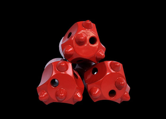 12 graus retraem o tipo material esférico da liga do diâmetro Carbid do bocado de broca 30-42mm do botão