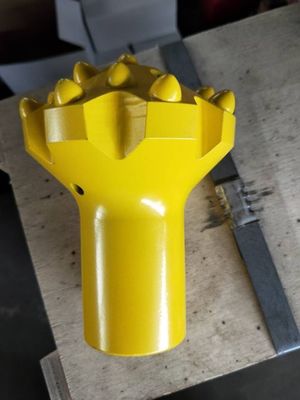 Inserções rosqueadas do carboneto de tungstênio das ferramentas de perfuração do hard rock da mineração do botão