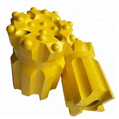 Bocado de botão de Retrac do centro da gota de GT60 115mm para o bocado de broca retrátil do granito cinzento contínuo