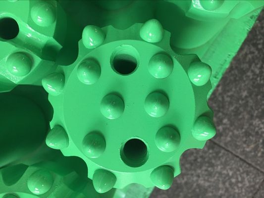 Bocado rosqueado corpo do Normal de T38 76mm 89mm/botão de Retrac com as inserções balísticas esféricas do carboneto de tungstênio