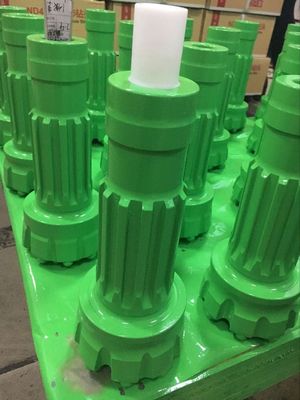 Bocados de broca convexos da cara QL50 DTH do diâmetro 140mm para a perfuração de rocha longa subterrânea do furo