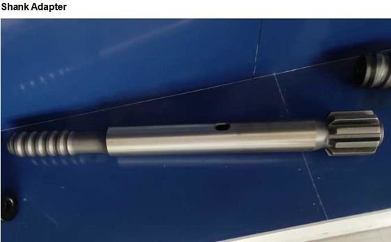 Adaptador da pata de Tamrock HL500/HL560S com cor preta rosqueada T38 do comprimento 500mm