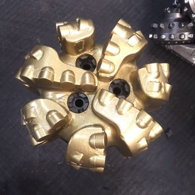 Poço de água/poço de gasóleo que fura o corpo da matriz das lâminas dos bocados 3 - 6 de PDC/corpo de aço