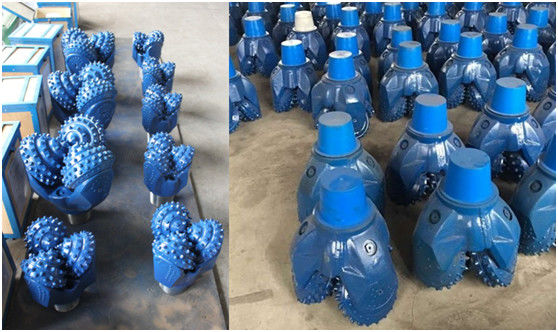 De grande resistência durável Tricone cônico/redondo do bocado de broca do carboneto de tungstênio