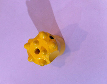 7 o bocado de broca do botão do grau 34mm afilado utiliza ferramentas a mineração do minério da perfuração do metal