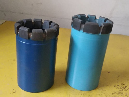 bocado de broca duplo do diamante do tubo de 89mm para a perfuração Geological da exploração