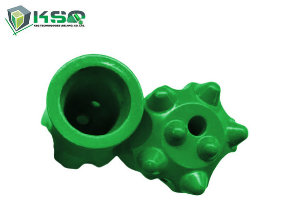 Afile as hastes e os bocados das ferramentas de perfuração da rocha do carboneto de tungstênio de 11 graus para o equipamento de perfuração da mina