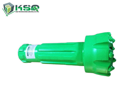 A elevada precisão dos bocados de broca do forjamento DTH personalizou a cor para escavar um túnel/mineração