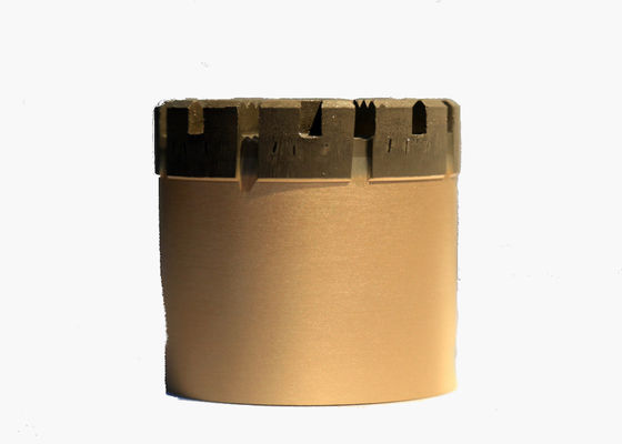 A superfície do bocado de broca do núcleo do diamante do QG/impregnou resistência de desgaste alta ajustada