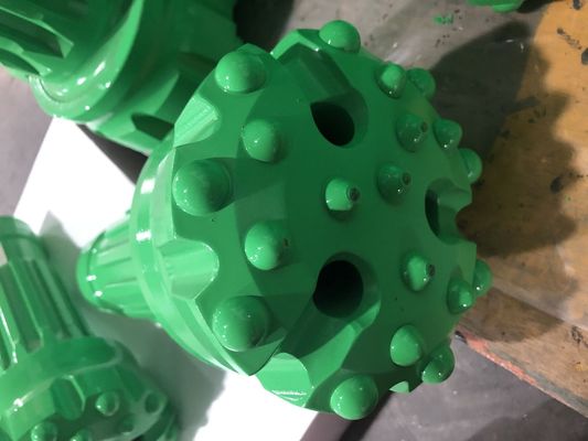 Bocados de broca de QL60 DTH para o sopro concreto da perfuração do poço de água da perfuração da mina