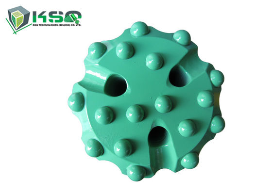 Bocados de broca da pata DTH do martelo de CIR80 CIR90 com os botões esféricos ou balísticos para a mineração subterrânea