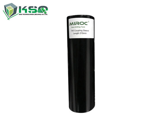 luvas de acoplamento da broca do diâmetro de 33mm-76mm para a rocha/broca Rod da mineração, cor preta