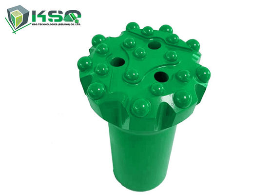 Bocado de botão rosqueado de mineração do carboneto do martelo GT60 127mm cara lisa superior