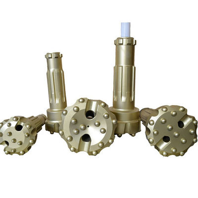Diâmetro médio 130-230mm do bocado de broca do carboneto de tungstênio dos bocados de broca da pressão DTH do OEM