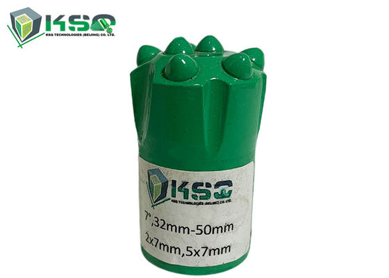 34mm 4 botões bocados de perfuração afilados 7 graus do botão