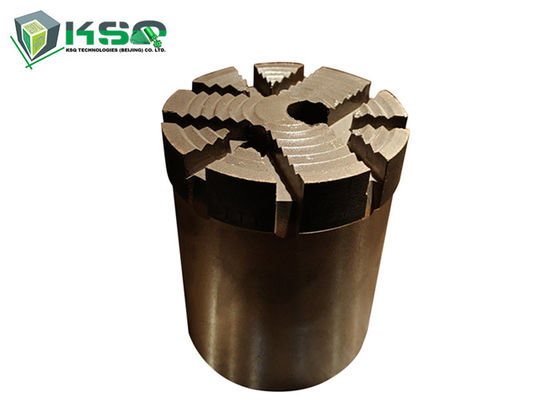 76mm Nq retiram o núcleo não de trabalhos forçados médios de Diamond Hole Drill Bits For à formação dura