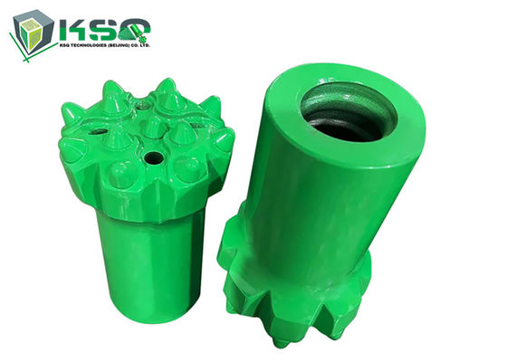 ferramentas superiores cônicas do martelo do bocado de broca do botão T38 do centro da gota de 89mm