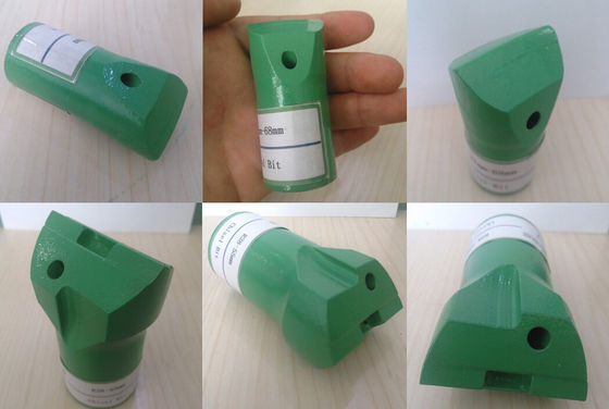 Bocado liso/oblíquo de H25/R38 do botão de broca, aço da linha do bocado transversal para escavar um túnel